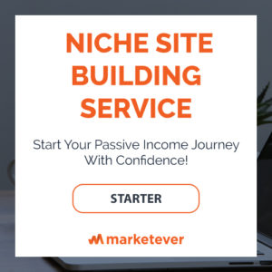 Niche Site Building Service - Starter